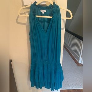 Current air, Los Angeles, Cara pleated sleeveless, mini dress